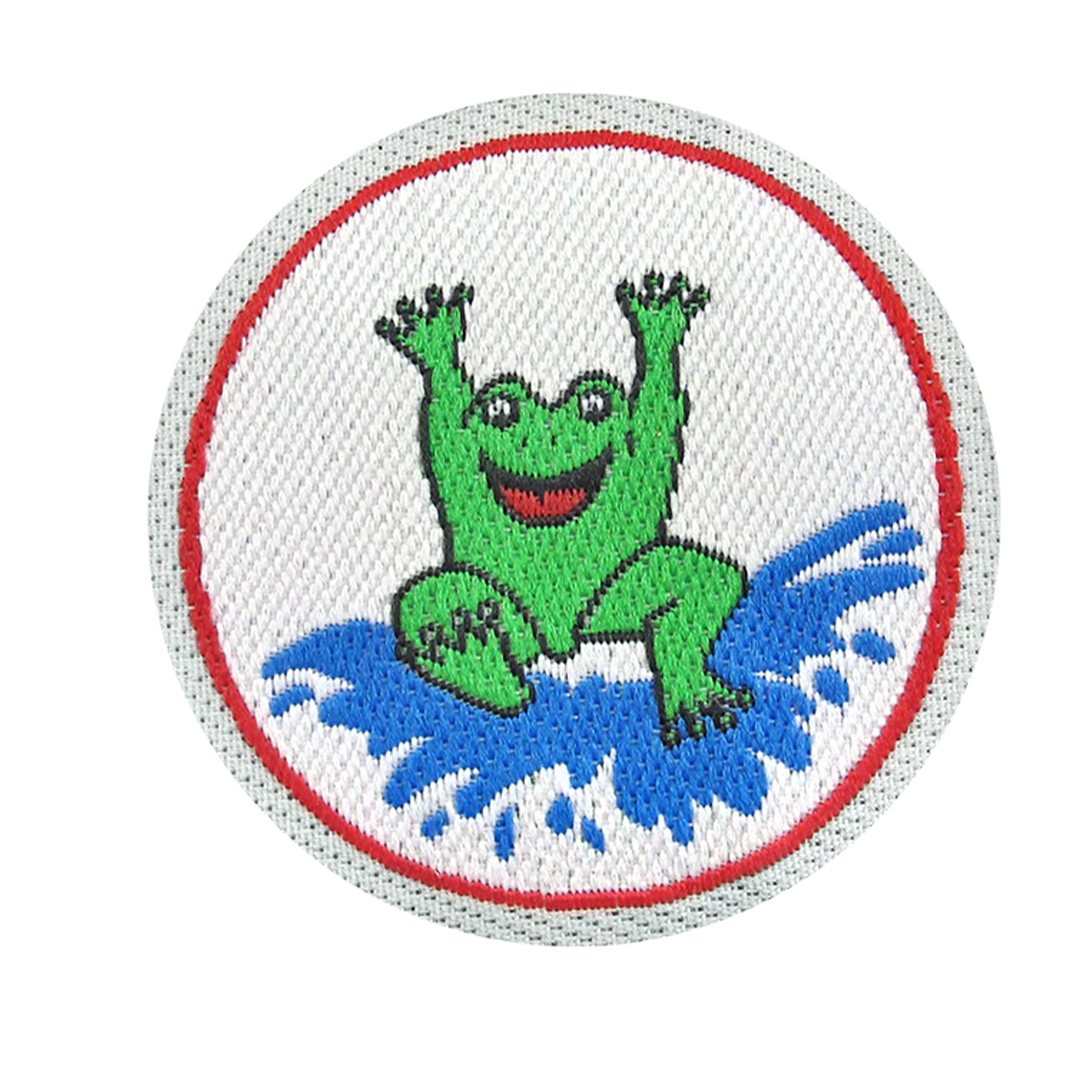 Das Frosch-Schwimmabzeichen
