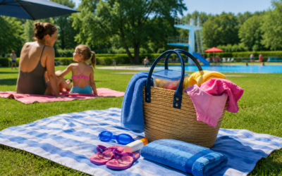 Was gehört in die Badetasche für Kinder
